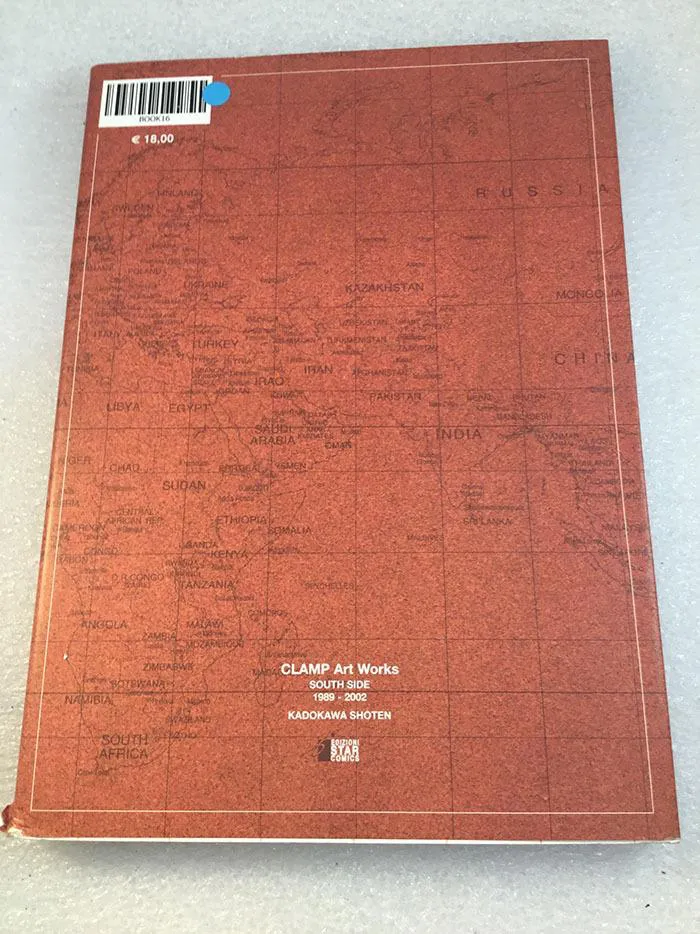 CLAMP South Side 1989-2002 illustration Book Artbook - Damaged