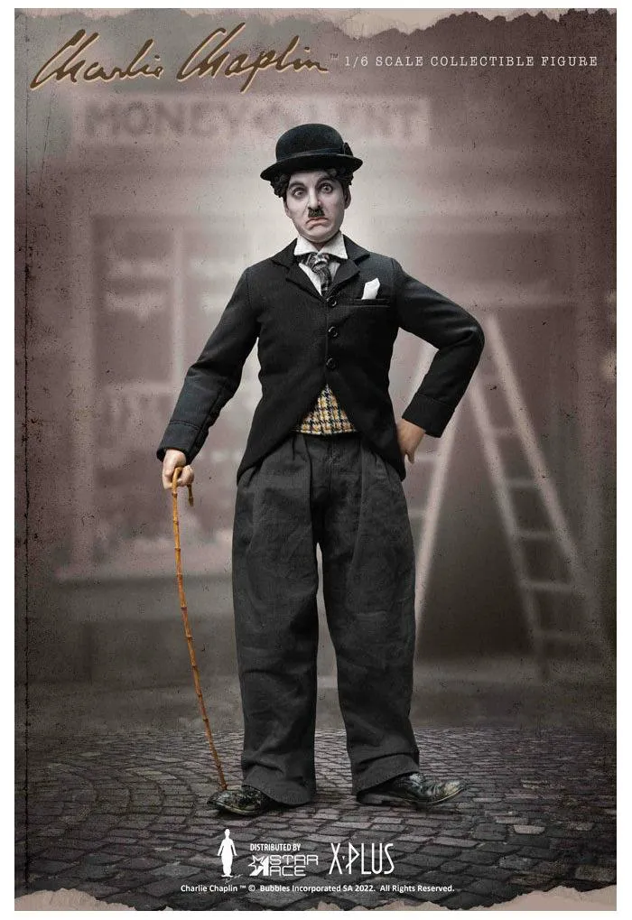 CHARLIE CHAPLIN - Little Tramp 1/6 Action Figure 12"