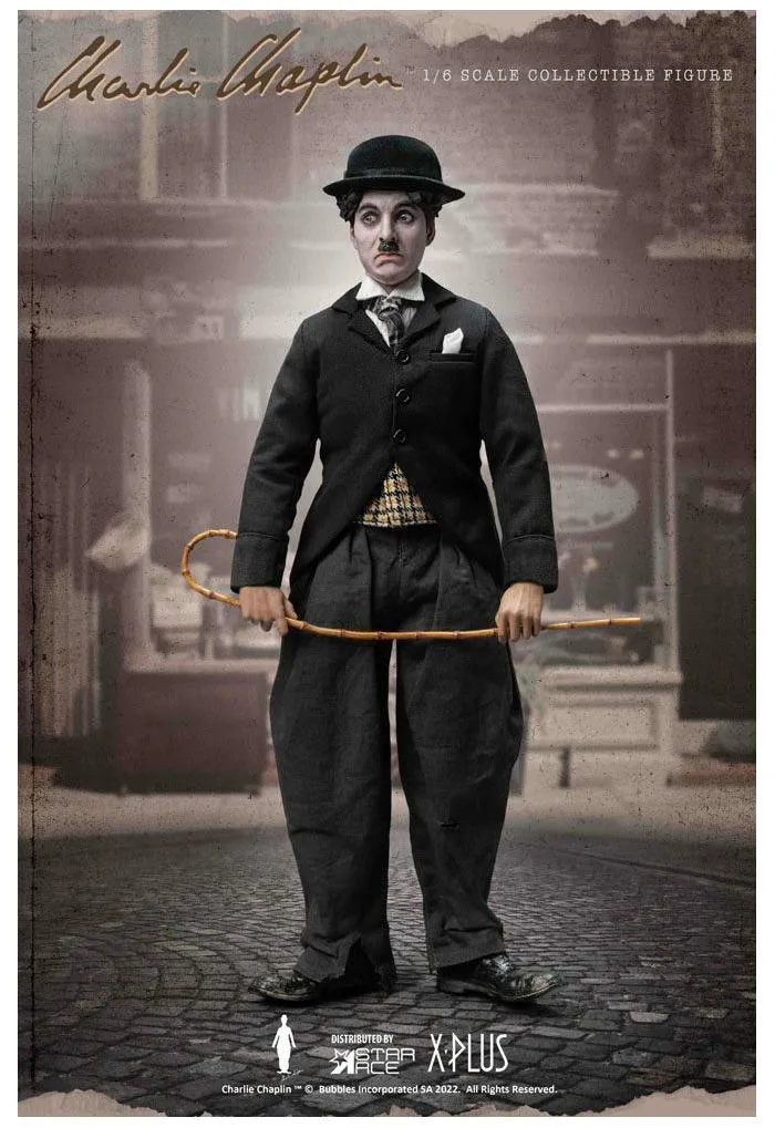 CHARLIE CHAPLIN - Little Tramp 1/6 Action Figure 12"