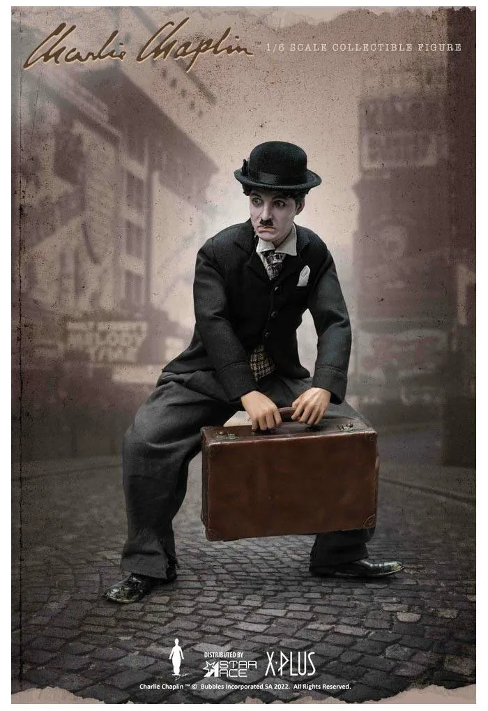 CHARLIE CHAPLIN - Little Tramp 1/6 Action Figure 12"