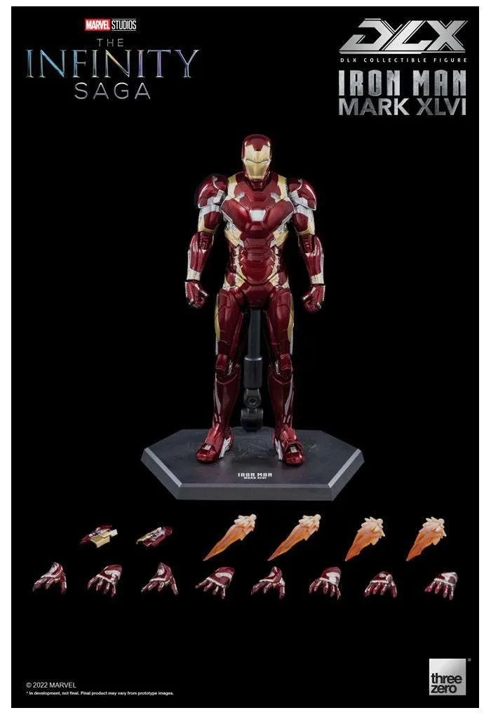 MARVEL - The Infinity Saga - Iron Man Mark 46 1/12 DLX Action Figure