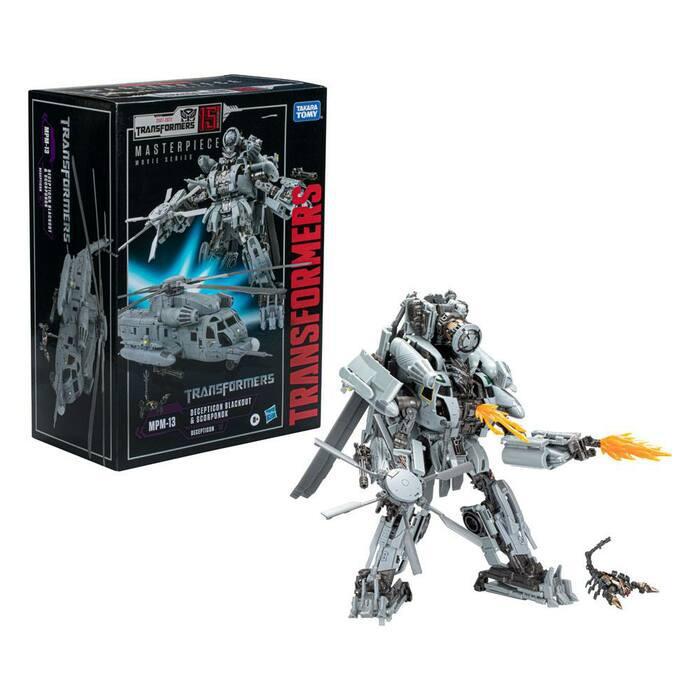 TRANSFORMERS - Masterpiece Movie Series - Decepticon Blackout & Scorponok Action Figure