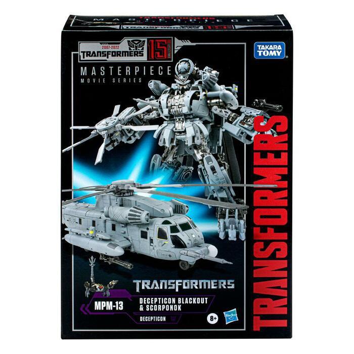 TRANSFORMERS - Masterpiece Movie Series - Decepticon Blackout & Scorponok Action Figure