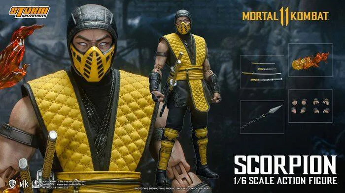 MORTAL KOMBAT 11 - Scorpion 1/6 Action Figure 12"