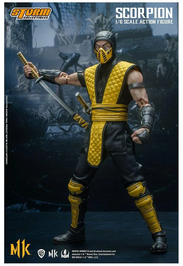 MORTAL KOMBAT 11 - Scorpion 1/6 Action Figure 12"