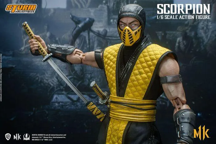 MORTAL KOMBAT 11 - Scorpion 1/6 Action Figure 12"