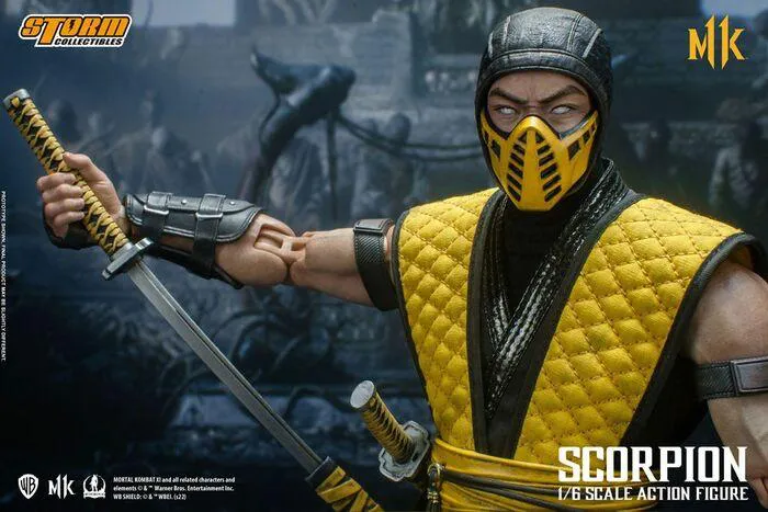 MORTAL KOMBAT 11 - Scorpion 1/6 Action Figure 12"