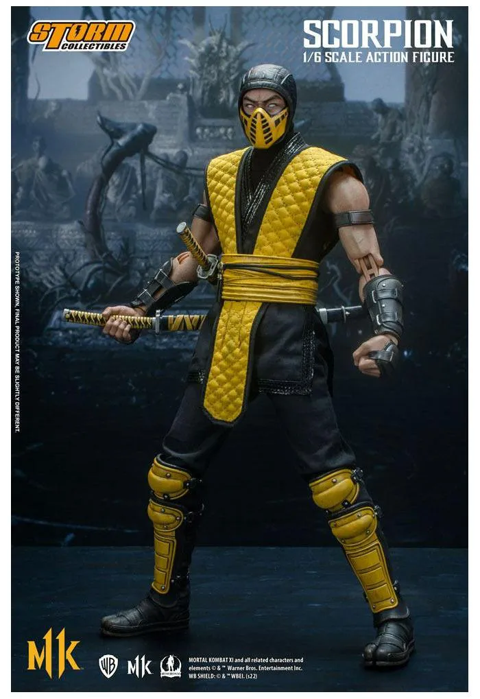 MORTAL KOMBAT 11 - Scorpion 1/6 Action Figure 12"
