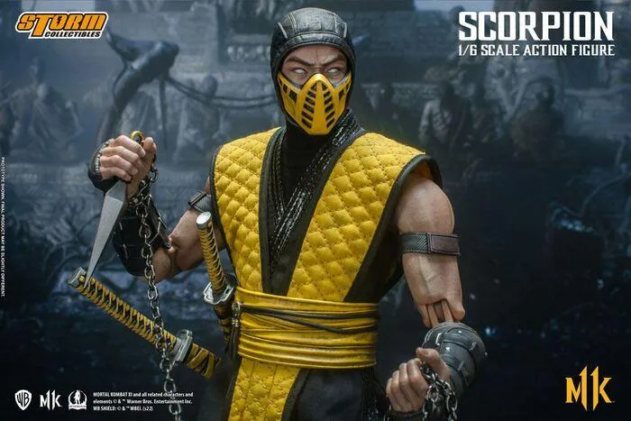 MORTAL KOMBAT 11 - Scorpion 1/6 Action Figure 12"