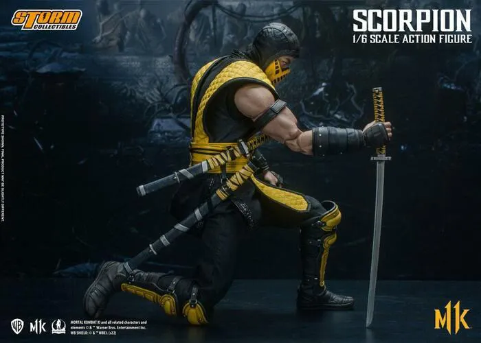 MORTAL KOMBAT 11 - Scorpion 1/6 Action Figure 12"