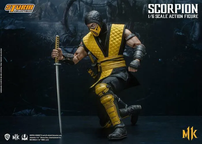 MORTAL KOMBAT 11 - Scorpion 1/6 Action Figure 12"