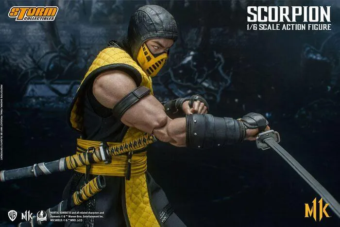 MORTAL KOMBAT 11 - Scorpion 1/6 Action Figure 12"