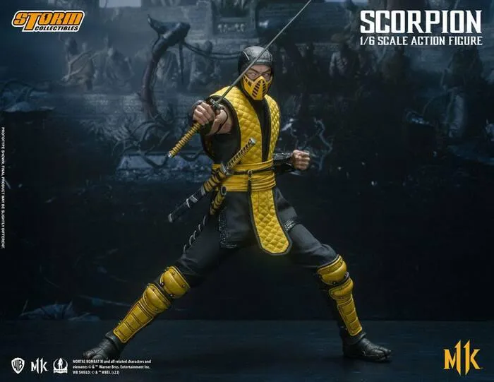 MORTAL KOMBAT 11 - Scorpion 1/6 Action Figure 12"
