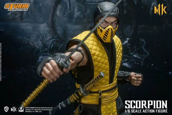 MORTAL KOMBAT 11 - Scorpion 1/6 Action Figure 12"