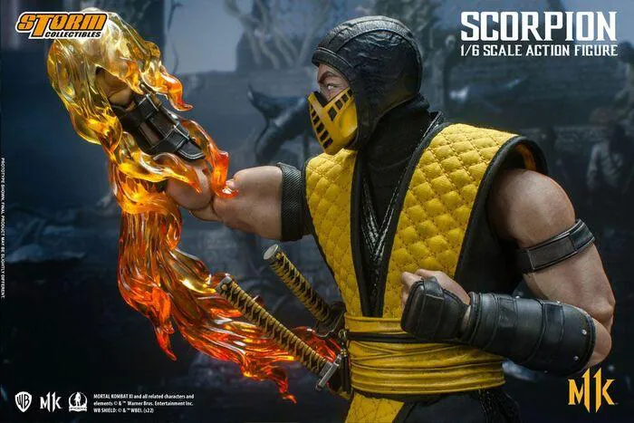 MORTAL KOMBAT 11 - Scorpion 1/6 Action Figure 12"
