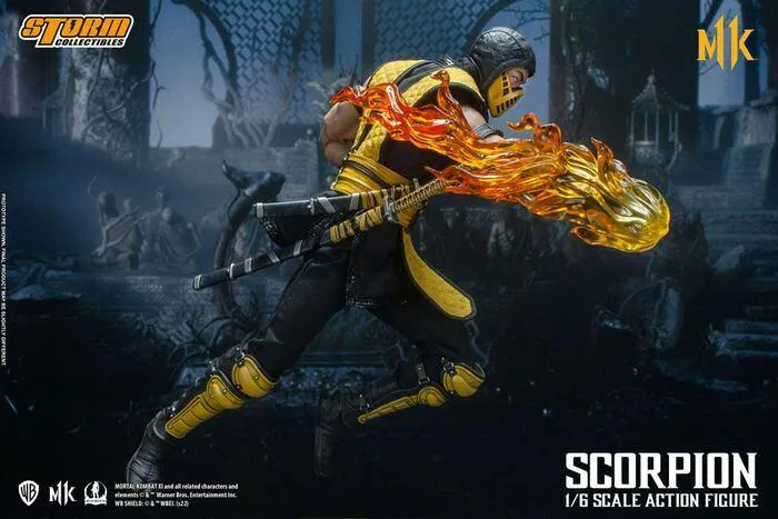 MORTAL KOMBAT 11 - Scorpion 1/6 Action Figure 12"