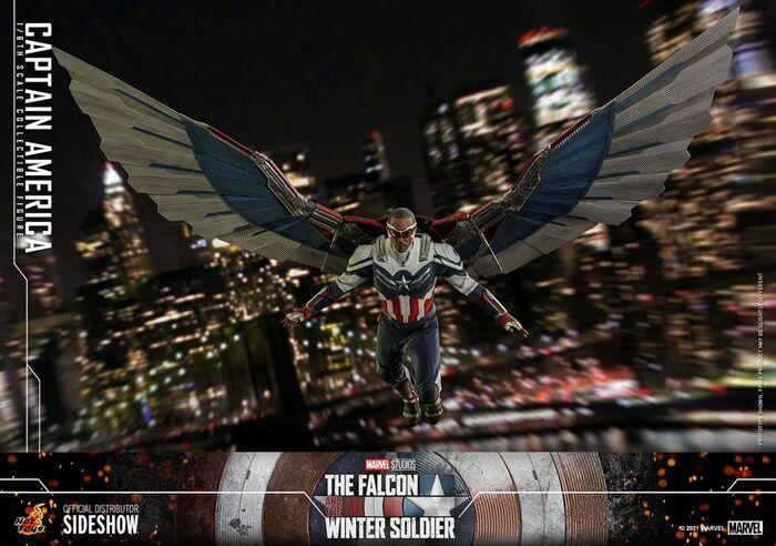 MARVEL - The Falcon and the Winter Soldier - Captain America 1/6 Action Figure 12" TMS040