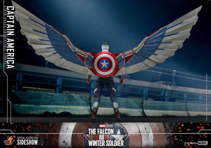 MARVEL - The Falcon and the Winter Soldier - Captain America 1/6 Action Figure 12" TMS040