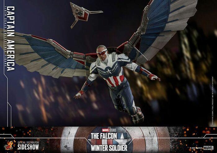 MARVEL - The Falcon and the Winter Soldier - Captain America 1/6 Action Figure 12" TMS040