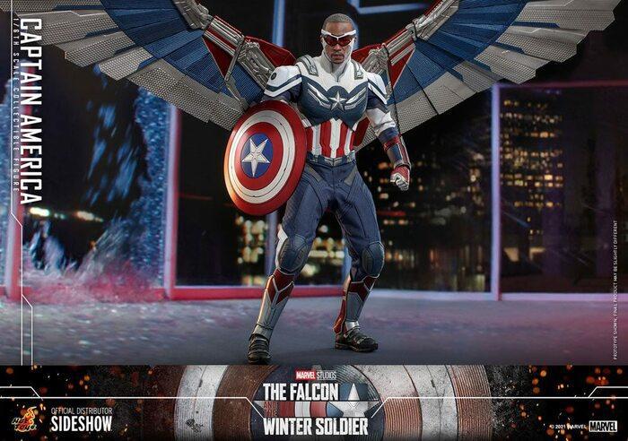 MARVEL - The Falcon and the Winter Soldier - Captain America 1/6 Action Figure 12" TMS040