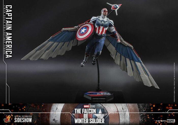 MARVEL - The Falcon and the Winter Soldier - Captain America 1/6 Action Figure 12" TMS040