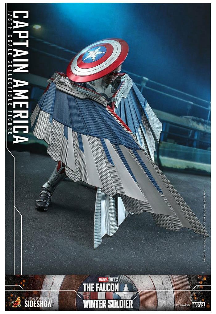 MARVEL - The Falcon and the Winter Soldier - Captain America 1/6 Action Figure 12" TMS040