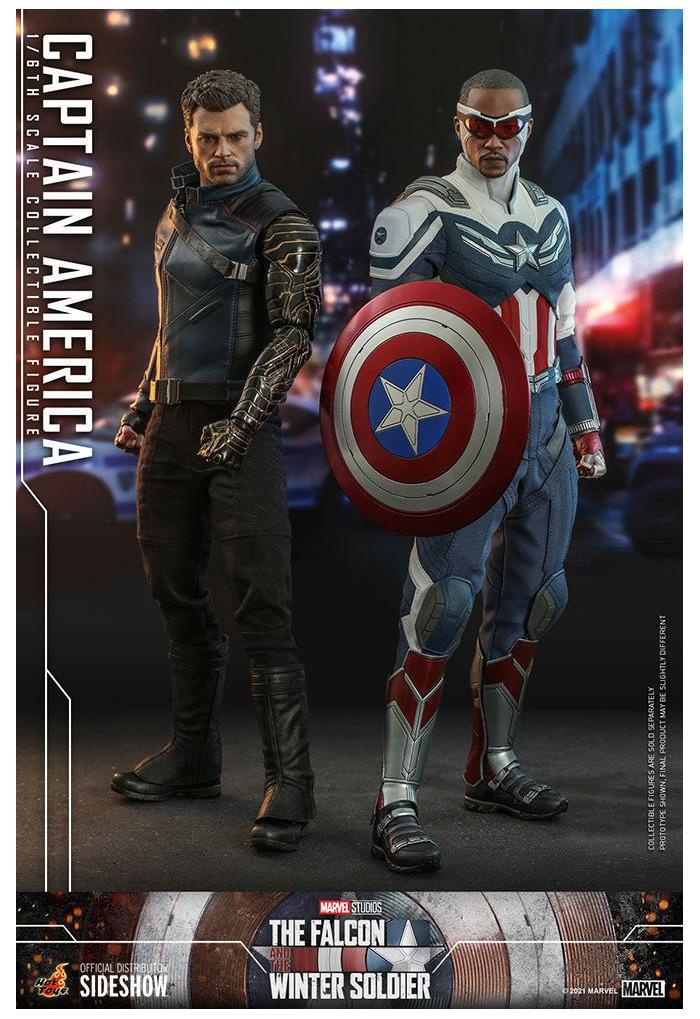 MARVEL - The Falcon and the Winter Soldier - Captain America 1/6 Action Figure 12" TMS040