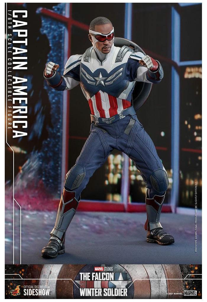 MARVEL - The Falcon and the Winter Soldier - Captain America 1/6 Action Figure 12" TMS040