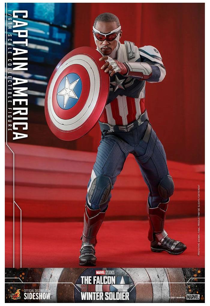 MARVEL - The Falcon and the Winter Soldier - Captain America 1/6 Action Figure 12" TMS040
