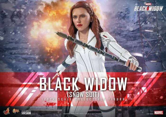 MARVEL - Black Widow Movie - Black Widow Snow Suit Ver. 1/6 Action Figure 12" MMS601