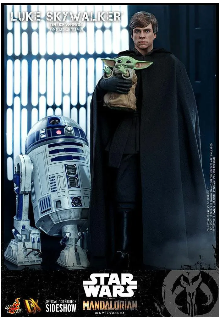 STAR WARS - The Mandalorian - Luke Skywalker Deluxe Ver. 1/6 Action Figure 12" DX-23