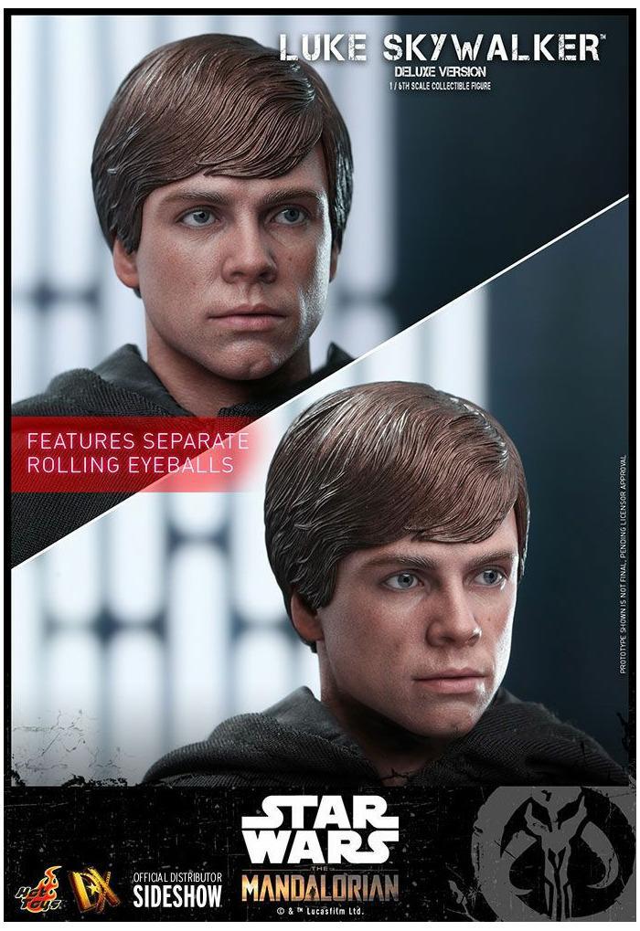 STAR WARS - The Mandalorian - Luke Skywalker Deluxe Ver. 1/6 Action Figure 12" DX-23