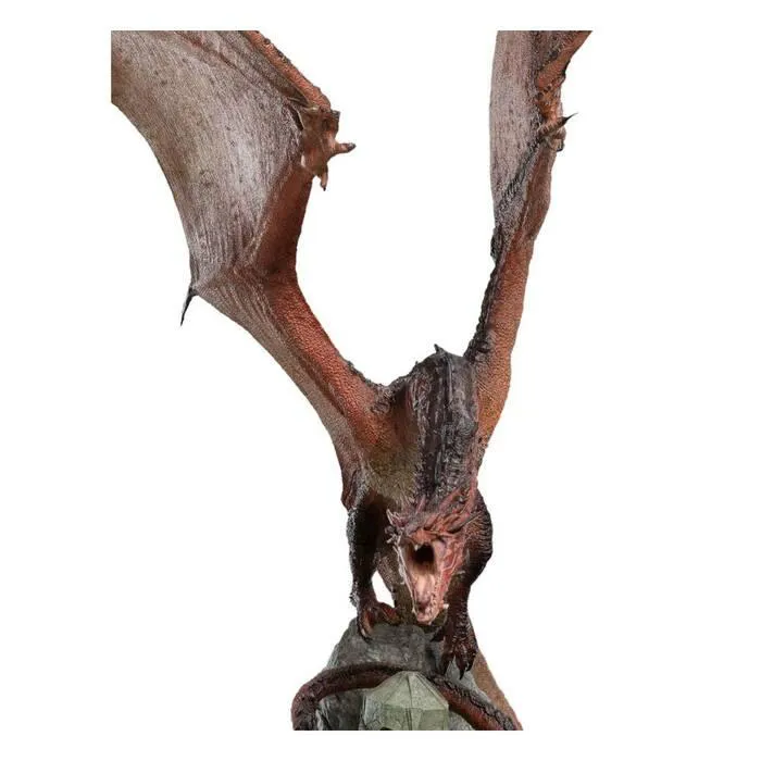 THE HOBBIT - Smaug the Fire-Drake Polystone Statue