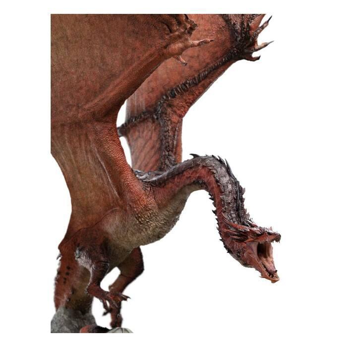 THE HOBBIT - Smaug the Fire-Drake Polystone Statue