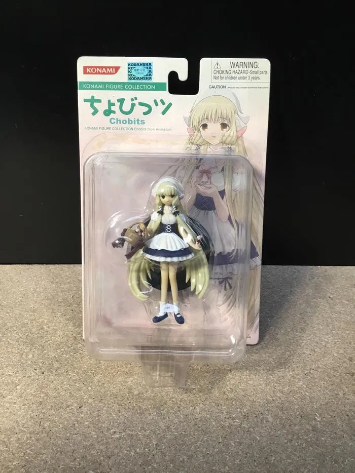 CHOBITS - Konami Figure Collection - Chii Tyrolean Dress Mini Figure
