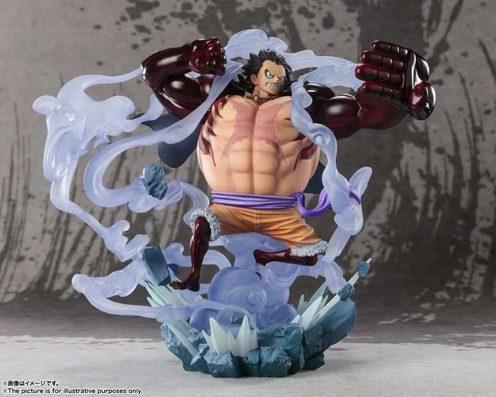 ONE PIECE - Figuarts ZERO Extra Battle - Monkey D. Luffy Gear 4th Onigashima Monster Battle Pvc Figure