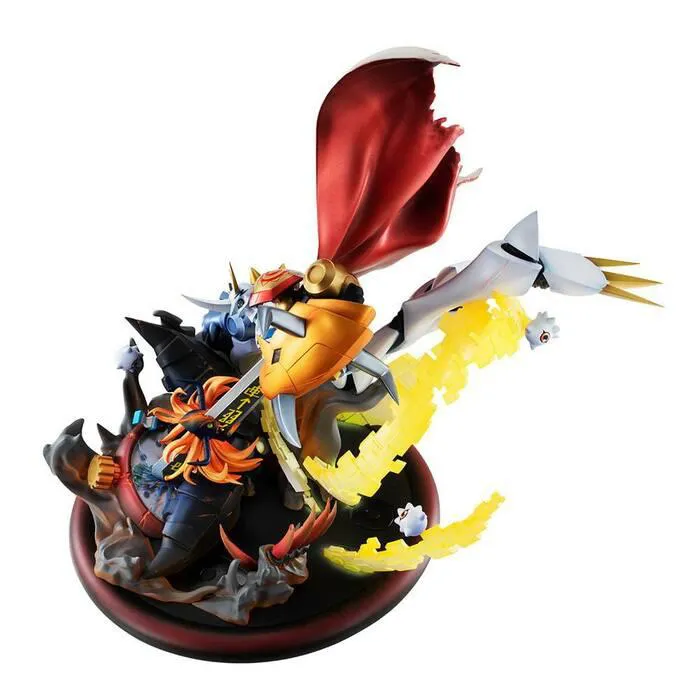 DIGIMON ADVENTURE - Omegamon vs Diabolomon Pvc Figure