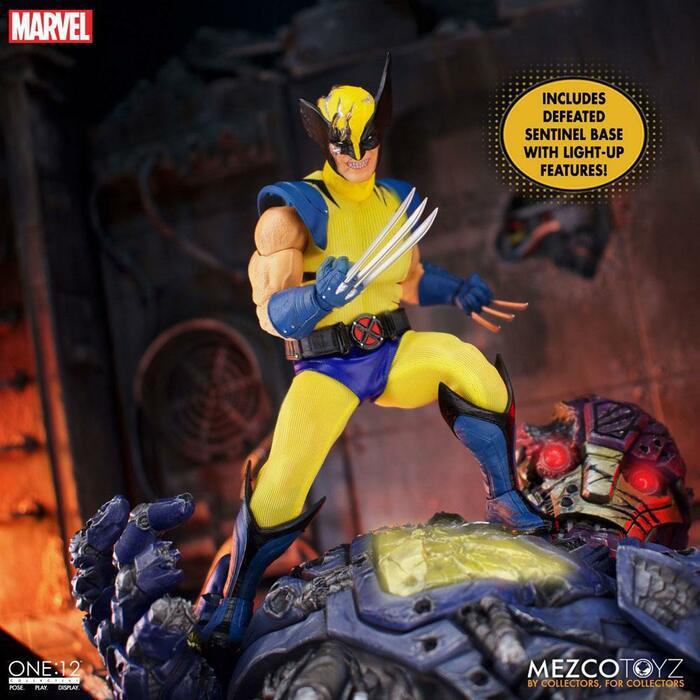 MARVEL - Wolverine Deluxe Steel Box Edition 1/12 Action Figure