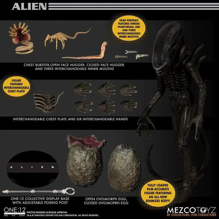 ALIEN - Alien 1/12 Action Figure