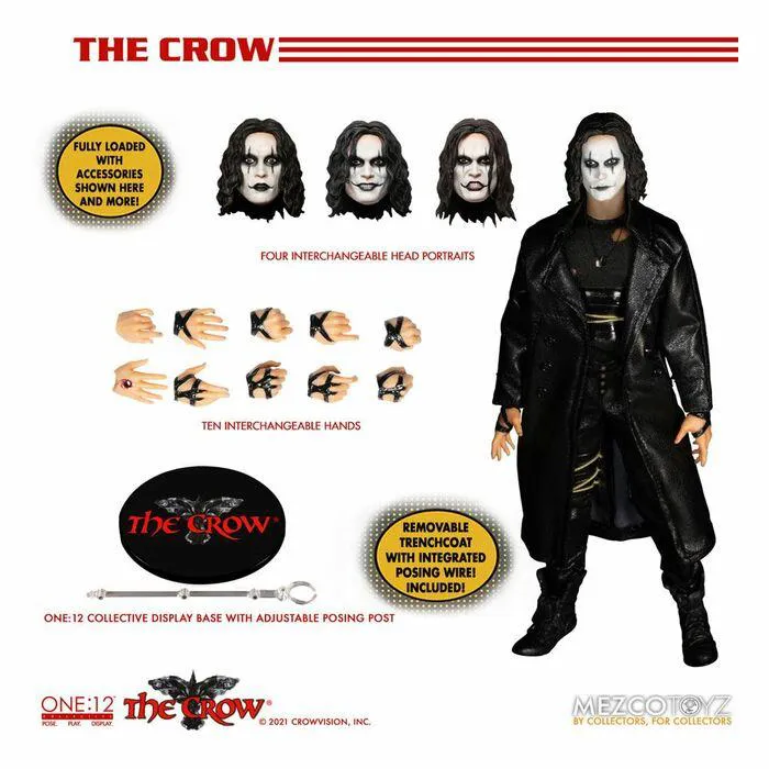 THE CROW - Eric Draven 1/12 Action Figure