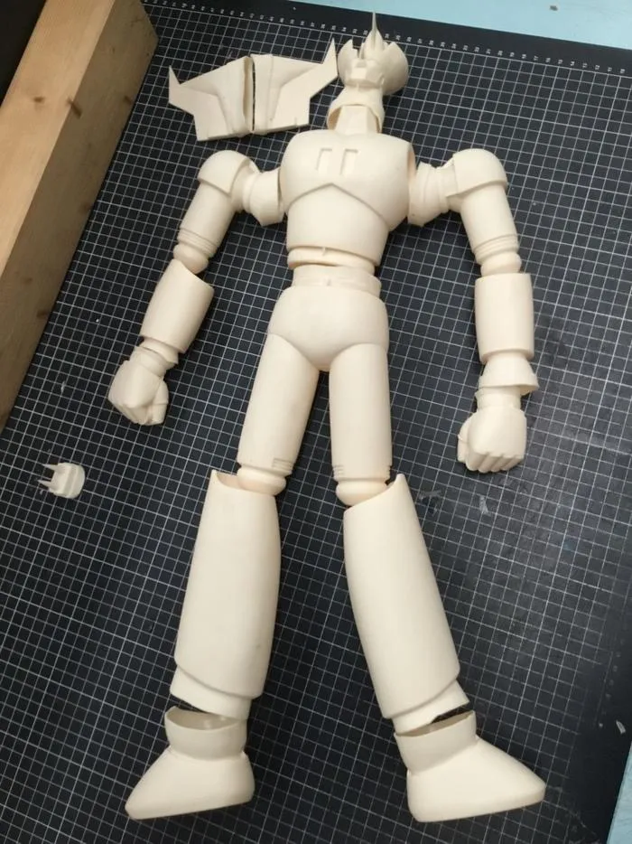 MAZINGER - Mazinger Z Unpainted Pvc Model Kit