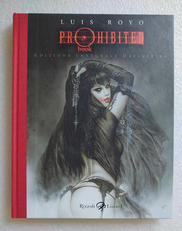 Luis Royo Prohibited Book Prima Edizione Integrale
