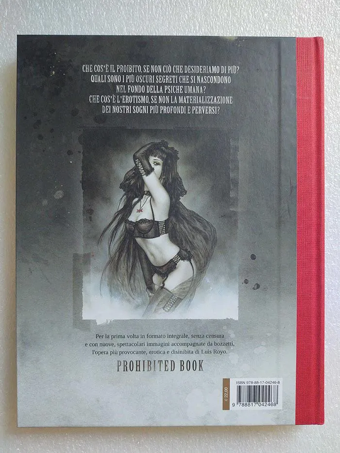 Luis Royo Prohibited Book Prima Edizione Integrale