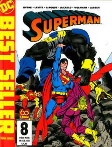 SUPERMAN DI JOHN BYRNE 8 DC BEST SELLER NUOVA SERIE 8
