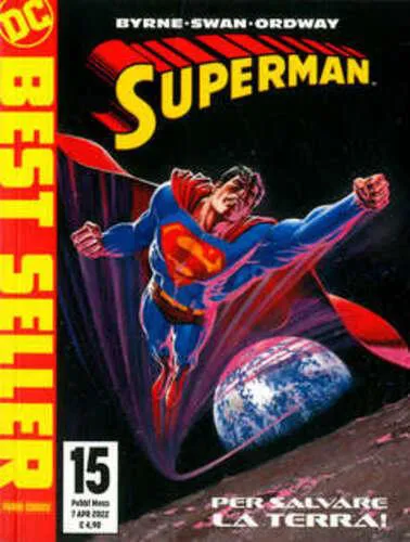SUPERMAN DI JOHN BYRNE 15 DC BEST SELLER NUOVA SERIE 15