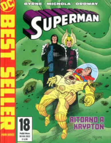 SUPERMAN DI JOHN BYRNE 18 DC BEST SELLER NUOVA SERIE 18