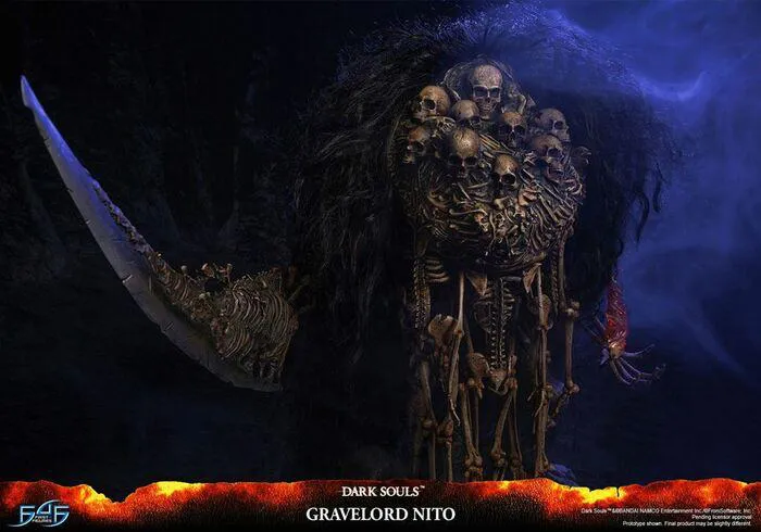 DARK SOULS - Gravelord Nito Polystone Statue