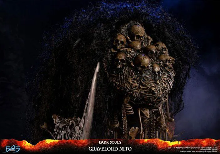 DARK SOULS - Gravelord Nito Polystone Statue