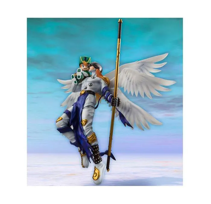 DIGIMON ADVENTURE - Angemon & Takaishi Takeru Pvc Figure G.E.M.