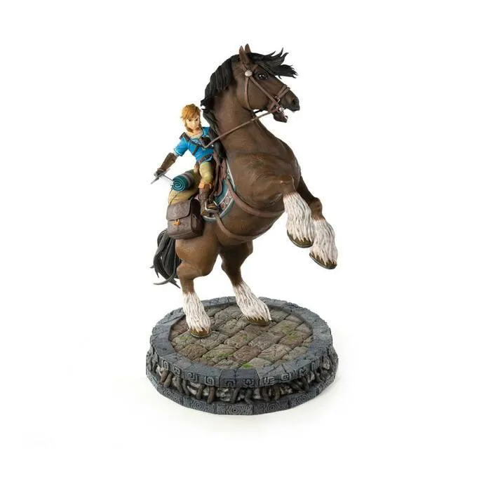 LEGEND OF ZELDA - Breath of the Wild - Link on Horseback Polystone Statue